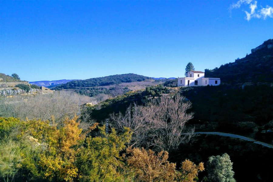 paisaje montañas de Culla, Castellón