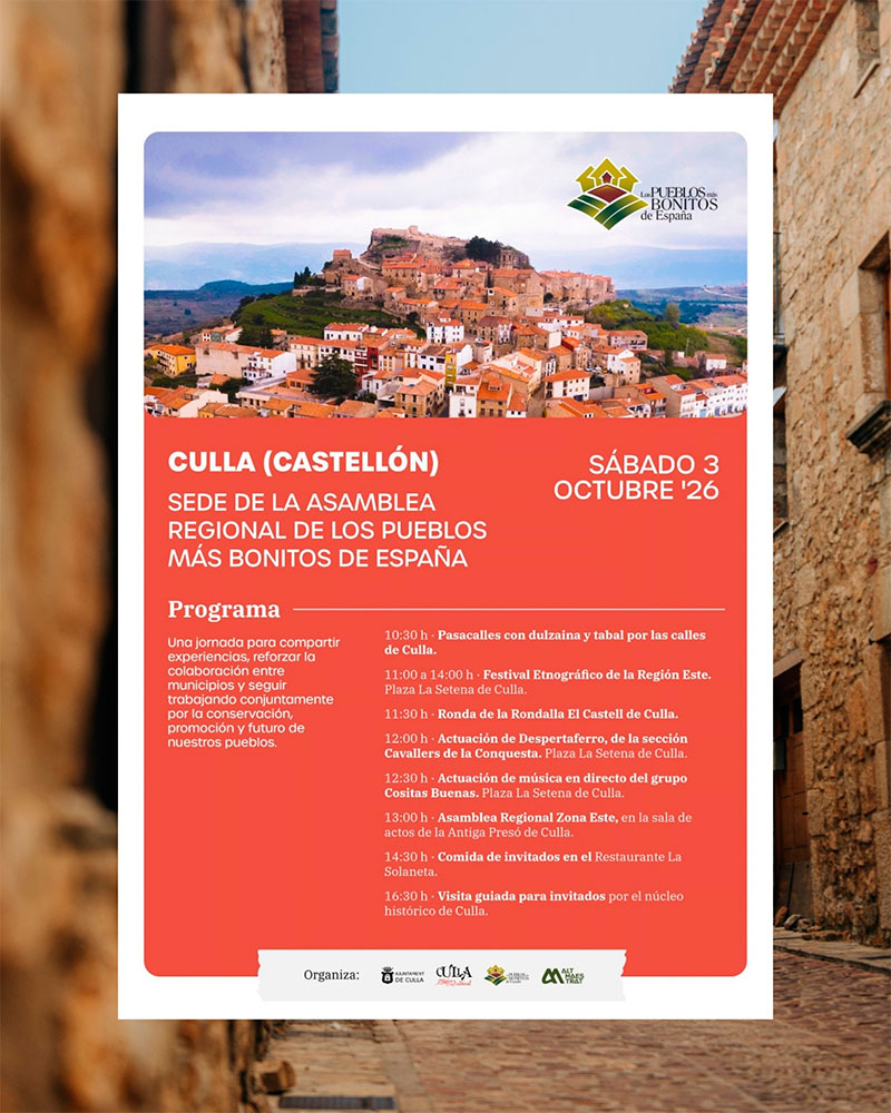 Culla, sede de los Pueblos más bonitos de España: Masía Sort de Boix, Casa de Turismo Rural